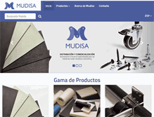 Tablet Screenshot of mudisa.com.mx
